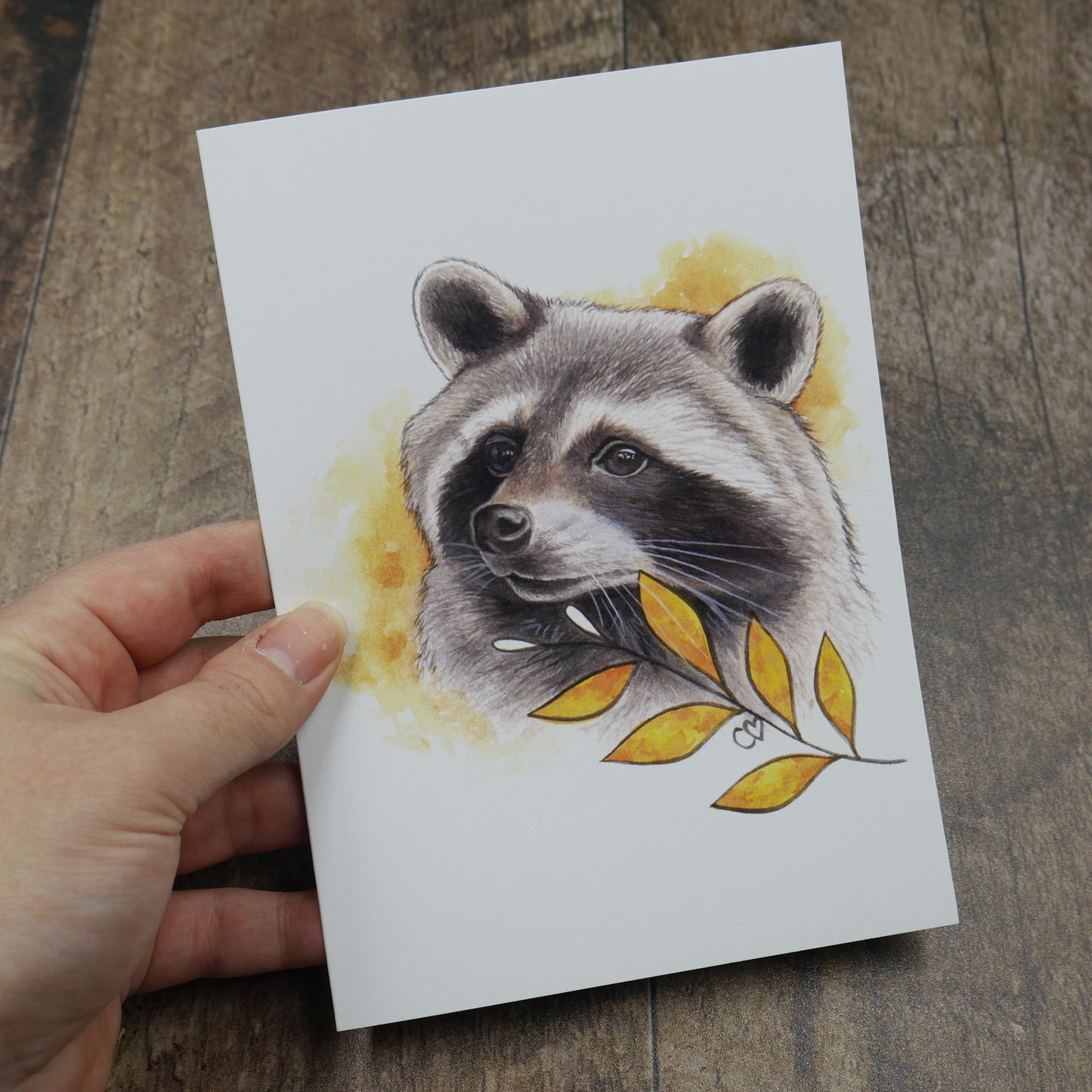 Quatuor de cartes animaux du refuge Lobadanaki peints à l'aquarelle, pour chaque ensemble vendu, 10$ iront au refuge